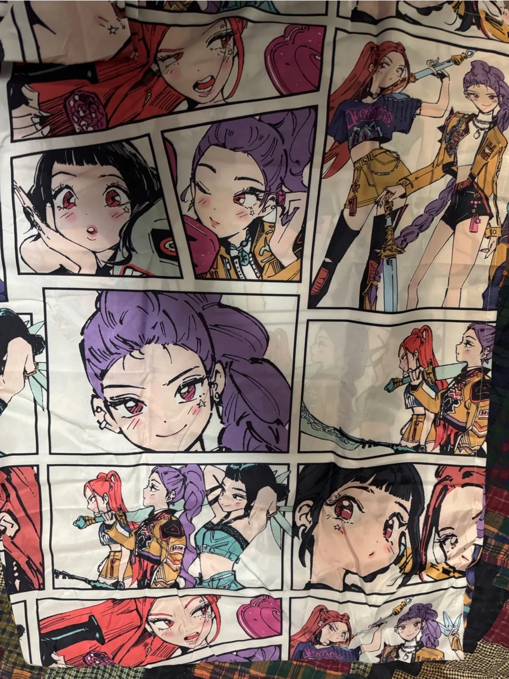 Kpop Demon Hunter Twin Bed Sheet